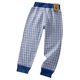 thumbnail image 4 of Pantalones largos de invierno para niños, de tela a cuadros, con forro polar y leggings gruesos, pantalones largos para niñas, pantalones de poliéster., 4 of 7