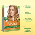 thumbnail image 4 of (4 pack) Nisha Creme Hair Color | Permanent Long Lasting Blonde Hair Dye Colour Kit | Honey Blonde | Mini Box 40gm / 1.35 Oz, 4 of 9