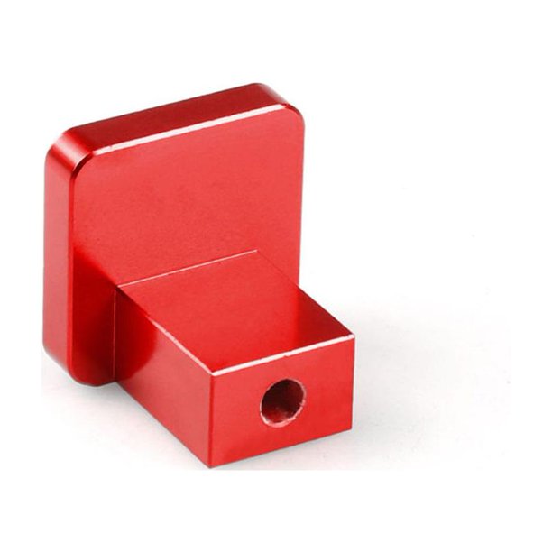 Cerradura de cubierta de motor de pestillo de liberación de capó para Honda CR-V 1997-2006 rojo
