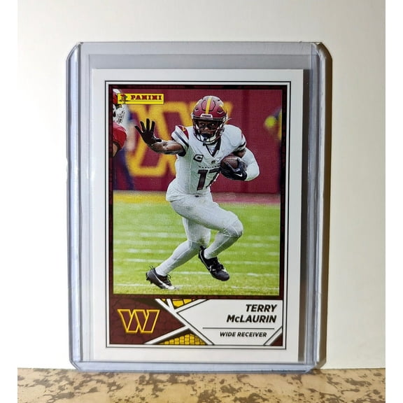 Terry McLaurin 2024 Panini NFL #58 Sticker Card Washington Commanders