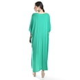 thumbnail image 3 of Vestido largo con ajuste frontal Roman Fashion /Juvenil, 4977 (Verde) verde G, 3 of 5