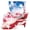 Firework Stars US Flag, variant on HELLHERO Firework Stars US Flag 2 Piece Wingback Chair Covers, Comfy Elastic Bottom Wing Chair Covers Slipcovers Spandex Single-Seat Wingback Armchair Covers for Living Room Bedroom