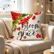 thumbnail image 5 of YiJuHui Spring Summer Throw Pillow Covers, Decorative Cushion Covers with Cute Floral Pattern, Soft Breathable Polyester, for Sofa Bedroom Home Decor, 5 of 5