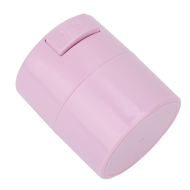 Lash Extension Glue Jar, Negative Pressure Keep Freshness Large Capacity Eyelash Glue Storage Box For Eyelash Beauty Shop Pink