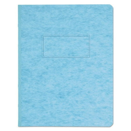 Pressboard Report Cover, Two-Piece Prong Fastener, 3" Capacity, 8.5 X 11, Light Blue/light Blue | Bundle of 10 Each