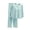 Blue, variant on Pajamas for Women Plus Size V-Neck Pajama Set with Built-in Support Long Sleeve Loose Casual Home Wear Soft Comfy Pj Sets