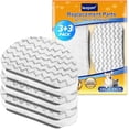 thumbnail image 5 of KEEPOW 6 Packs Mop Pads for Bissell PowerFresh Steam Mop 1940 2075A 1544 1440 1806 2685A Series, 5 of 14