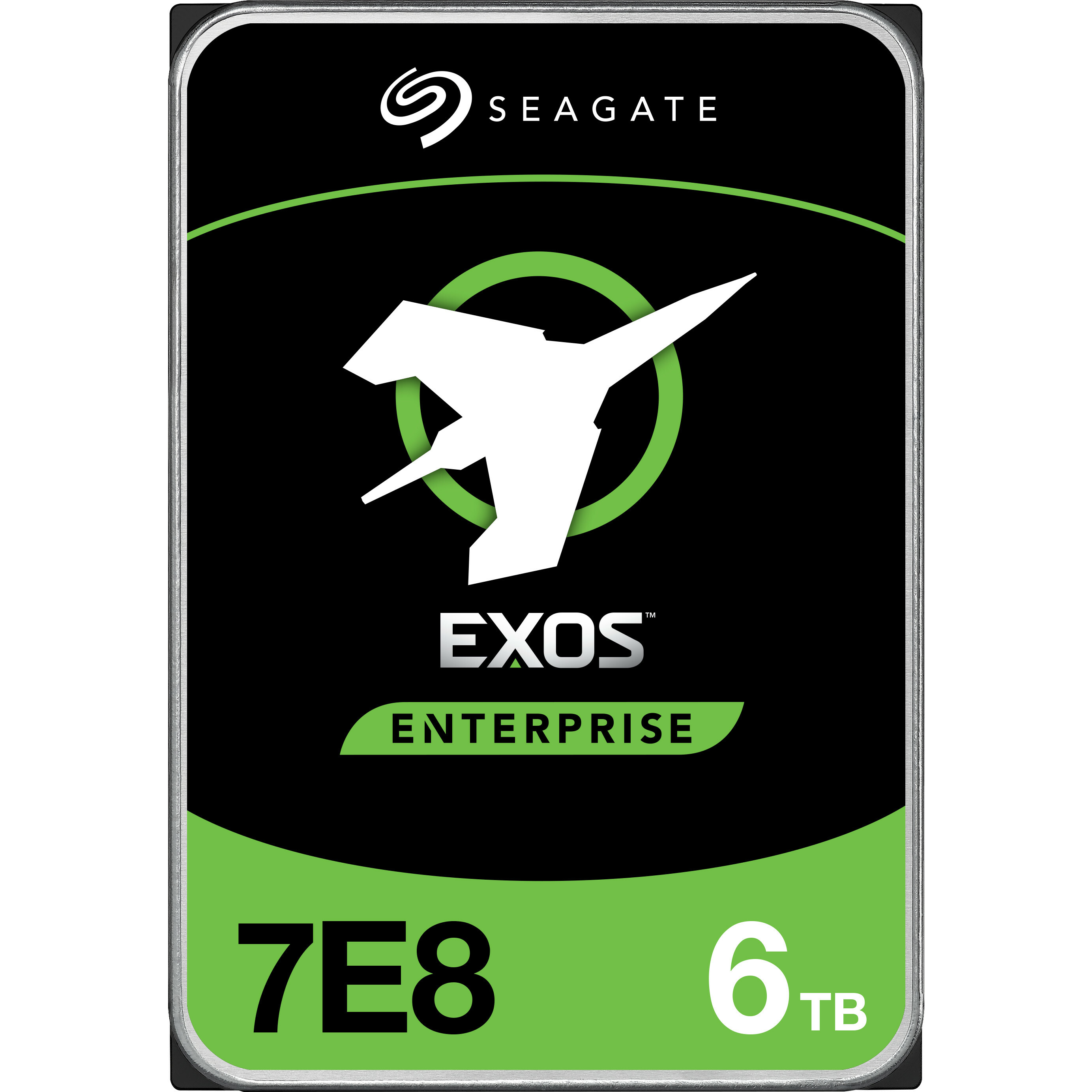 Seagate Exos 7E8 ST6000NM002A - Hard drive - 6 TB - internal - 3.5" - SATA 6Gb/s - 7200 rpm - buffer: 256 MB - image 4 of 4