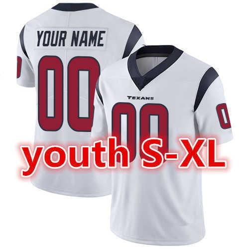 NFL_Jerseys Youth Football Jerseys Custom Men women Youth Houston''Texans'' Jersey 7 Derek Stingley Jr. 55 Kenyon Green 21 Mark Ingram 30 Phillip  Lindsay 5 Tyrod Taylor 