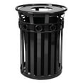 thumbnail image 2 of Trash receptacle and flat top lid Brown "Set of 1, 2 of 3