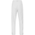 thumbnail image 3 of Mens Loose Fit Suit Dress Pants Casual Business Straight Leg Formal Pants Wrinkle Free Flat Front Work Trousers White 3XL, 3 of 4