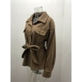 thumbnail image 4 of Womens Corduroy Shirt Long Sleeve Button Down Shirts Casual Jacket Tops Shacket, 4 of 6