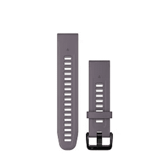 Garmin QuickFit® 22 Watch Bands, Autumn/Pebble Gray Silicone