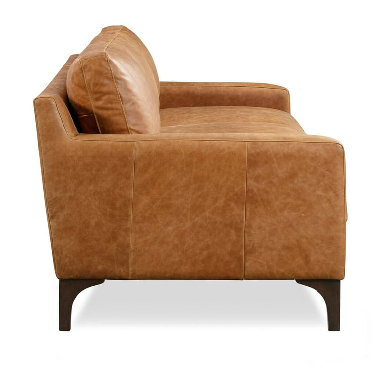 Poly and Bark Sorrento Leather Sofa Walmart