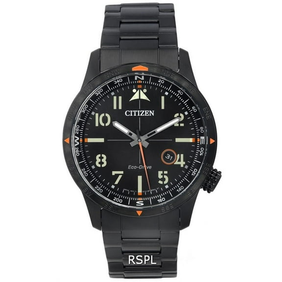 Citizen Core Black Dial Men's Watch BM7555-83E