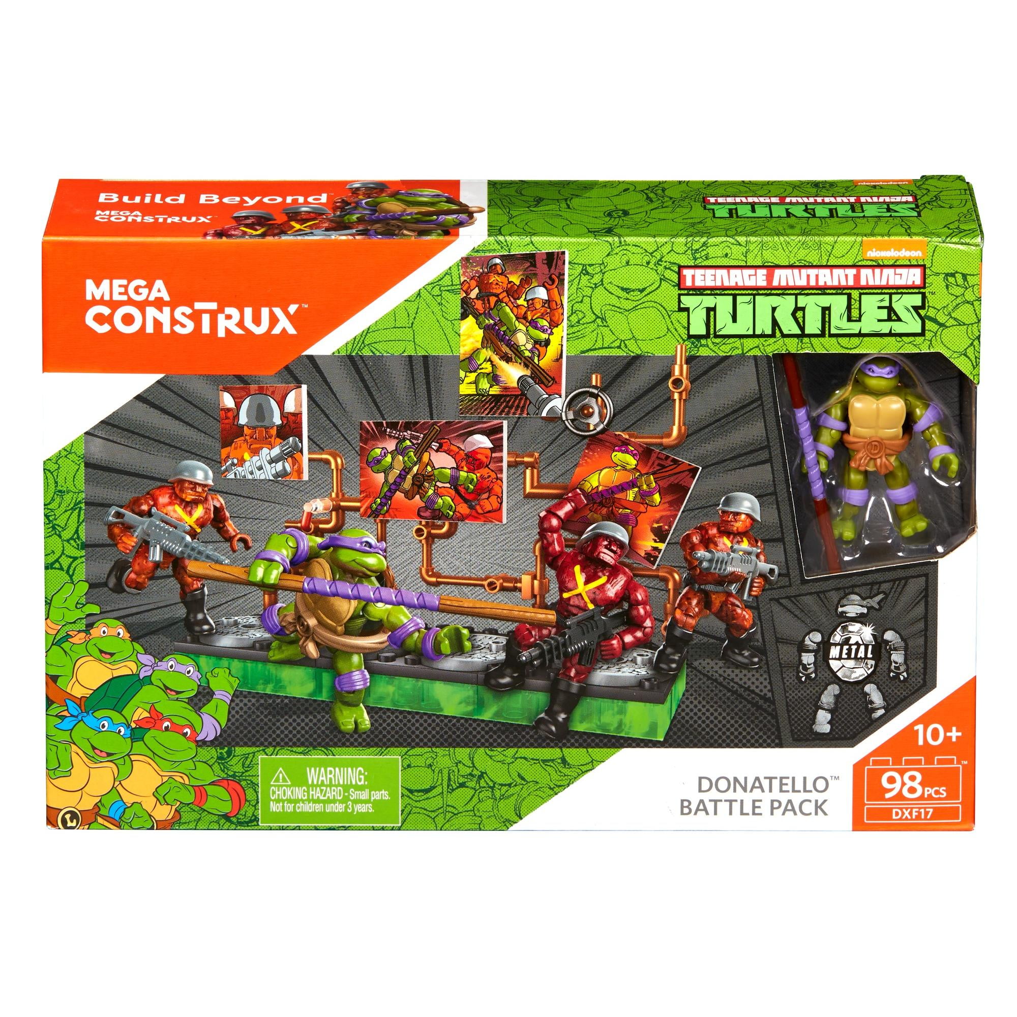 Mega Construx Teenage Mutant Ninja Turtles Donatello Battle Pack 