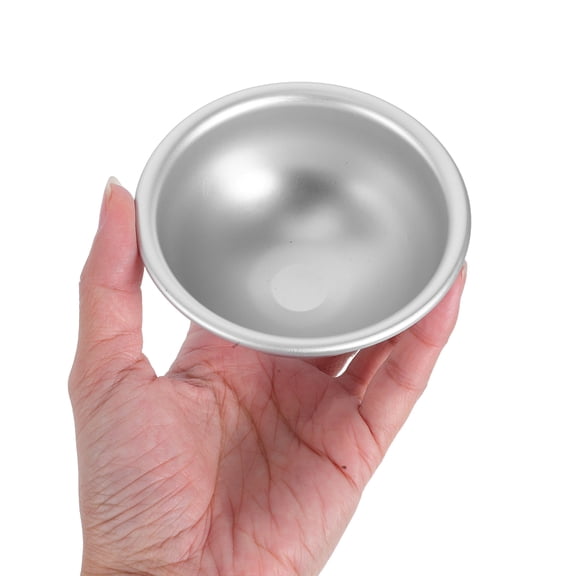 FOMIYES Set of 10 Half Round Aluminum Alloy Cake Pans for Baking, Kitchen Use, Party Desserts and Homemade Cakes