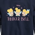 thumbnail image 3 of Tinker Bell - Tinker Bell Expression Grid - Toddler And Youth Crewneck Fleece Sweatshirt, 3 of 5