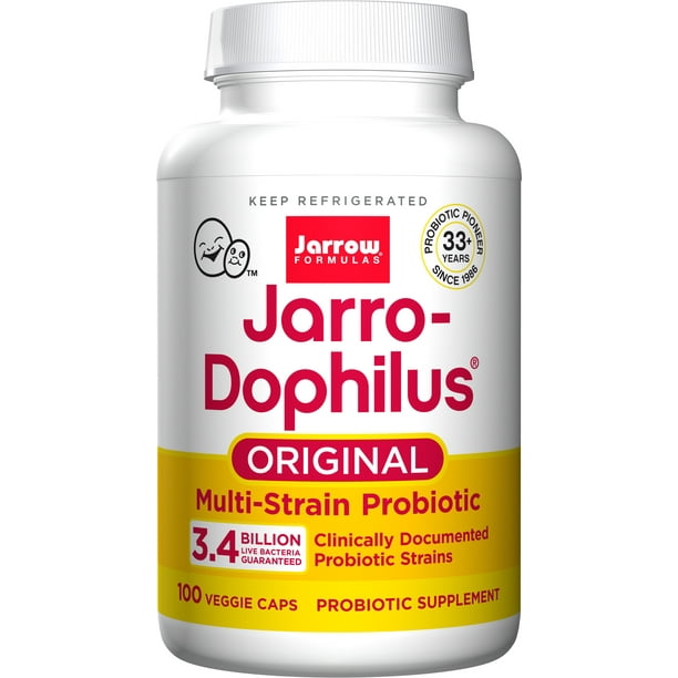 Jarrow Formulas JarroDophilus Original, MultiStrain Probiotic, 3.4