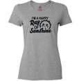 thumbnail image 3 of Inktastic Im a Happy Ray of Sunshine with Happy Sun Women's T-Shirt, 3 of 5