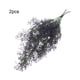 thumbnail image 5 of Billuyoard 2 piezas de decoración de plantas artificiales, adorno de hojas de plantas falsas, regalo decorativo de inauguración de la casa para Decoración Azul morado, 5 of 6