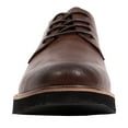 thumbnail image 2 of Deer Stags Men's Walkmaster Plain-Toe Water-Repellant Oxford - Brown - 8.5 Medium, 2 of 9