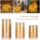 thumbnail image 2 of Velas sin llama LED Velas LED con efecto 3D Vela de vidrio con efecto de mecha móvil Likrtyny Lamparas Hogar Multifuncional, 2 of 9