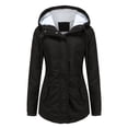 thumbnail image 1 of Parka de invierno para mujer, abrigo de invierno grueso, cálido y largo con capucha de piel, chaqueta de invierno, chaqueta de exterior para invierno, 1 of 6