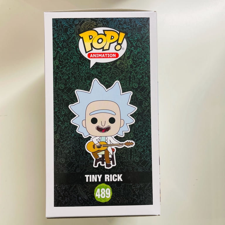 Funko 34215 POP Vinyl: Rick & Morty: Tiny Rick w/Guitar (Exc