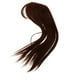 thumbnail image 5 of Extensiones de cabello natural con clip, flequillo castaño oscuro, ligeras e invisibles para mujeres con cabello fino, 5 of 8