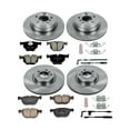 thumbnail image 3 of Power Stop Front and Rear Stock Replacement Brake Pad and Rotor Kit KOE6063, 3 of 8