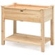 thumbnail image 1 of Costway Maceta con Patas Elevadas de Madera para Plantar Verduras Flores Hierbas Tiesto para Jardín Patio y Balcón Natural 86 x 46 x 76 cm, 1 of 9