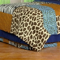 One Grace Place 10-14b015 Jazzie Jungle Boy Twin Bed Skirt