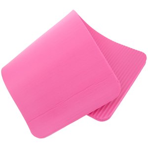 BEADCEST Coussin rond de genou de yoga de tapis de yoga NBR Rosy Elbow pour l'entraînement à domicile 1Pack