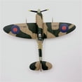 thumbnail image 3 of 1:72 WWII UK Spitfire Fighter Model Military Fighter Aircraft Model Alloy Simulation Collection Display, 3 of 16
