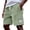 Light Green_004, variant on Domuza Men's Casual Corduroy Shorts Elastic Waist Drawstring Classic Comfortable Beach Short with Pockets Beige L