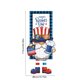 thumbnail image 3 of 4th of July Gnome Door Hanging Banners USA Independence Day Patriotic Wall Door Decor Red White Blue Star Stripe Non woven Fabric Hanging Decoration, 3 of 6