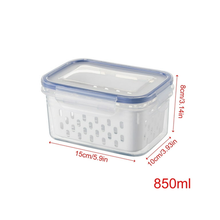 Produce Saver, Medium and Large Produce Storage Containers, 6-Piece Set -  AliExpress