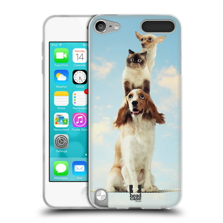 HEAD CASE DESIGNS FUNNY ANIMALS SOFT GEL CASE FOR APPLE IPOD TOUCH MP3