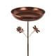 thumbnail image 4 of Baño para pájaros al aire libre, 5 puntas, base, resistente a la intemperie, comedero multifuncional, suministros de jardinería para exteriores, patio, 4 of 8