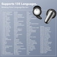 thumbnail image 2 of Auriculares de traducción ERAZERL MS108, 2 pares, 135 idiomas, 2 of 9