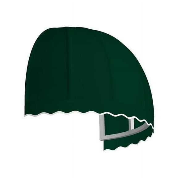Awntech RB3-US-F 3.38 ft. Bostonian Window & Entry Awning, Forest Green - 31 x 24 in.