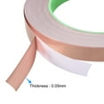 thumbnail image 3 of Cinta de Cobre Conductora de Doble Cara Uxcell 1pcs 0.11" x 98.4ft, 3 of 5