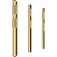 thumbnail image 2 of HOT! 3Pcs 61360 Knurled Brass Drift Punch Set,Hand Tool Punches Tools 25077 3/4Inch 25076 1/2Inch 25075 3/8Inch, 2 of 4