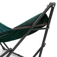 thumbnail image 5 of Tranquillo Universal 106.5" Double Hammock with Adjustable Stand, Peacock, 5 of 11