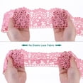 thumbnail image 3 of Uxcell 4" x 5 Yard Lace Ribbon Floral Pattern White Milk Silk Lace Trim for Sewing Making, DIY Crafts, 3 of 7