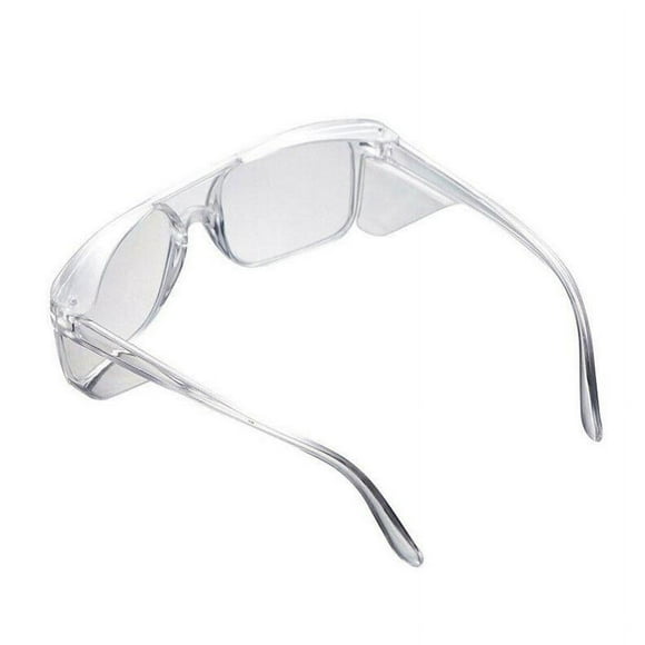 Safety Glasses Goggles Clear Lens Eyewear Eye Protection Work Dustproof E0K9