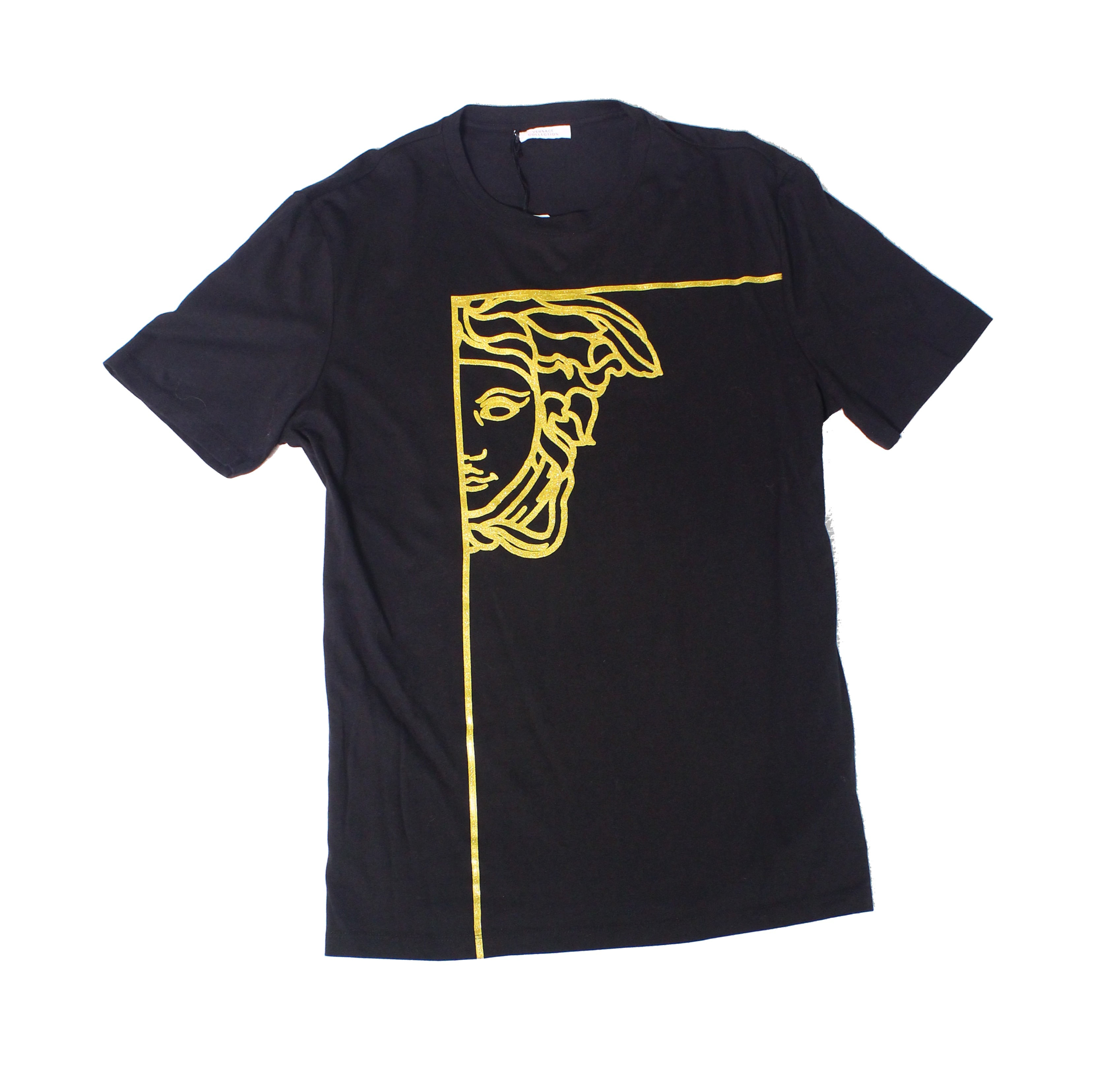 Versace T-Shirts - Mens T-Shirt Large Graphic Crewneck Short-Sleeve L ...