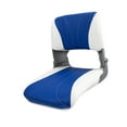 thumbnail image 3 of Asiento de barco plegable, asiento de canoa, reemplazo portátil ligero, silla de barco plegable desmontable, silla de conducción para Kayak, bote de Azul, 3 of 8