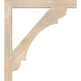 thumbnail image 3 of Ekena Millwork 3 1/2"W x 34"D x 38"H Olympic Block Smooth Bracket, Douglas Fir, 3 of 4